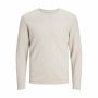 Jack & Jones Cooper Knit Crew Neck Oatmeal