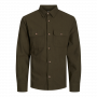 Jack & Jones Darren Flannel Overshirt Forest Night