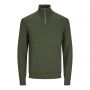 Jack & Jones Emil Knit Half Zip Kombu Green