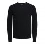 Jack & Jones Emil Knit Crew Neck Zwart