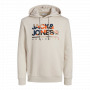Jack & Jones Luke Sweat Hood Moonbeam