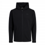 Jack & Jones Cloud Zip Sweat Hood Zwart