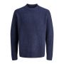 Jack & Jones York Ollie Knit Crew Neck Ocean Cavern