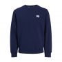 Jack & Jones Furore Backprint Sweat Crew Neck Ocean Cavern