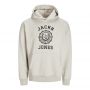 Jack & Jones Victo Sweat Hood Moonbeam