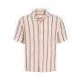 Jack & Jones Coba Stripe Resort Shirt Arabian Spice