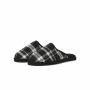 Jack & Jones Dudely Microfiber Pantoffel Checked Zwart