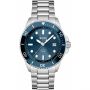 Hugo Boss Horloge Ace Zilver/Blauw 43mm