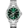 Hugo Boss Horloge Troper Zilver/Groen 42mm