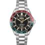 Hugo Boss Horloge Runner Zilver/Zwart 43mm