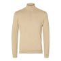 Selected Homme Berg half zip cardigan heren kelp