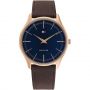 Tommy Hilfiger Horloge Adrian Rosegoud/Blauw 40mm