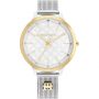 Tommy Hilfiger Horloge Iris Zilver/Goud 36mm