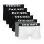 Diesel 6-pack Boxers Mix Zwart/Grijs/Wit