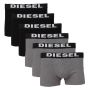 Diesel 6-pack Boxers Grijs/Zwart