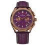 Jacob Zech Horloge Lisboa Paars/Brons 42mm