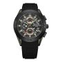 Aeromeister Horloge Mundo Zwart/Groen 43mm