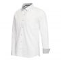 Cappuccino Italia stretch overhemd Ancona heren wit