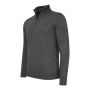 Cappuccino Italia Bergamo zip pullover heren antraciet