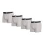 Cappuccino Italia 4-pack boxers heren grijs