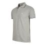 Cappuccino Italia polo applique pique heren grijs