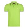 Cappuccino Italia polo applique pique heren lime groen