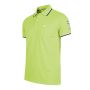Cappuccino Italia polo applique pique heren lime groen