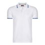 Cappuccino Italia polo applique pique heren wit