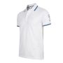 Cappuccino Italia polo applique pique heren wit