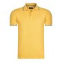 Cappuccino Italia polo applique pique heren geel