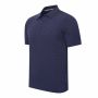 Cappuccino Italia Caorle Cable Knit Polo Navy