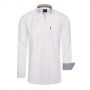 Cappuccino Italia Regular Fit Overhemd Wit Dotted