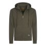 Cappuccino Italia fleece hood heren army groen