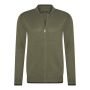 Cappuccino Italia full zip Cardigan vest heren army groen