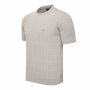 Cappuccino Italia Loreto Cable Knit Tee Grijs