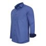 Cappuccino Italia overhemd heren royal blauw