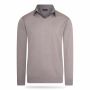 Cappuccino Italia mock pullover heren grijs