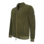 Cappuccino Italia Sherpa fleece vest heren army 