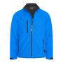Cappuccino Italia softshell zip jacket heren royal blauw