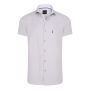 Cappuccino Italia short sleeve overhemd heren grijs