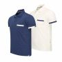 Cappuccino Italia Todi 2-Pack Polo Blauw/Wit
