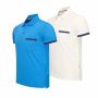 Cappuccino Italia Todi 2-Pack Polo Royal/Wit