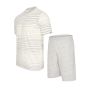Cappuccino Italia Venezia Pyjama Grijs/Wit