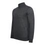 Cappuccino Italia zip sweater heren antraciet