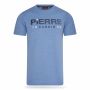 Pierre Cardin 1950 Logo Shirt Blue Marl