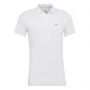 Tommy Jeans Slim Fit Pique Polo Wit