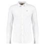 Tommy Jeans slim fit stretch overhemd heren off-white