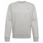 Tommy Jeans Flag Patch sweater heren grijs