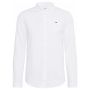 Tommy Jeans Slim Fit Oxford Stretch Overhemd Wit