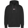 Tommy Jeans Badge hoodie heren zwart